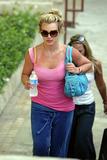 Britney Spears leaving the Gym