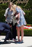Mischa Barton is leggy in a short dress leaving a meeting in Bev Hills pictures