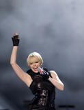 Kylie Minogue performs