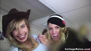 These 2 girls appeared in the "CollegeRules.com" episode called S...
